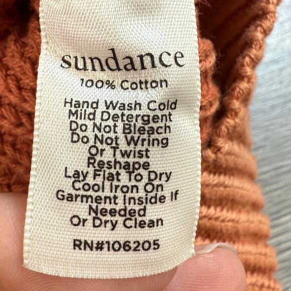 Sundance My Darling Pointelle Knit Cardigan Sweater Size S Feminine Autumnal - Picture 10 of 14